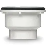 Oatey 42045 2" White PVC Round Shower Drain