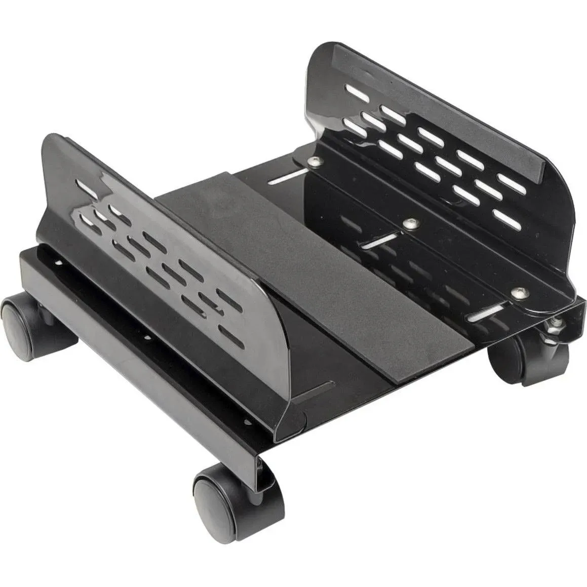 Syba SY-ACC65057 Steel PC Stand for ATX Case with Adj. Width with Caster wheels ...