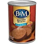 B & M Bread Brown Plain Pack of 2, Net WT 16 0z (1 LB) 453g