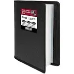 Dunwell 11x17 Art Portfolio Binder - (Black) Large Portfolio Folder for Artwork