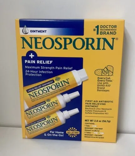 Neosporin First Aid Antibiotic Pain Relieving Ointment 3-PK (1 oz*1, 0.5 oz*2)