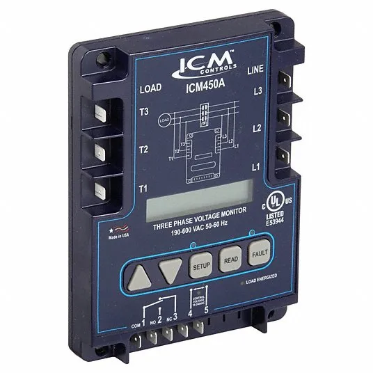 ICM ICM450 Monitor,Line Voltage