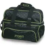 Storm Deluxe 2 Ball Tote Checkered Black/Lime