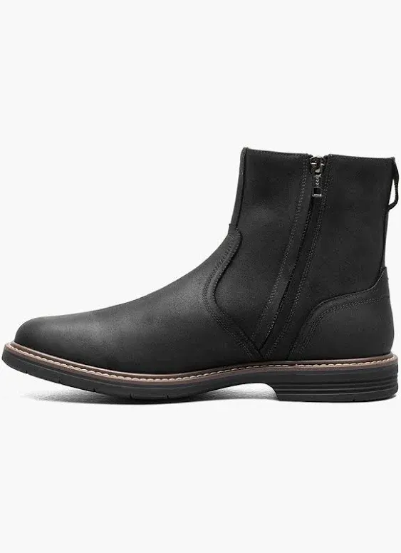 Florsheim Norwalk Side Zip Boot 7.5 Men's Black