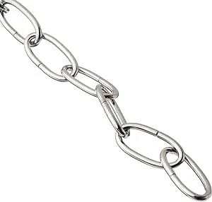 Livex Lighting 5607-05 Accessories Light Standard Decorative Chain, Chrome 0.1 x 36 x 0.1