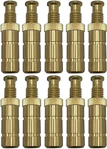 Poolzilla Pool Safety Cover Brass Extended Anchors for Concrete and Pavers - 10 ...