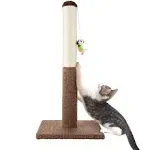 Cat Scratching Post Tall Scratcher for Cats and Kittens w/ Sisal  Rope &amp; Carpet