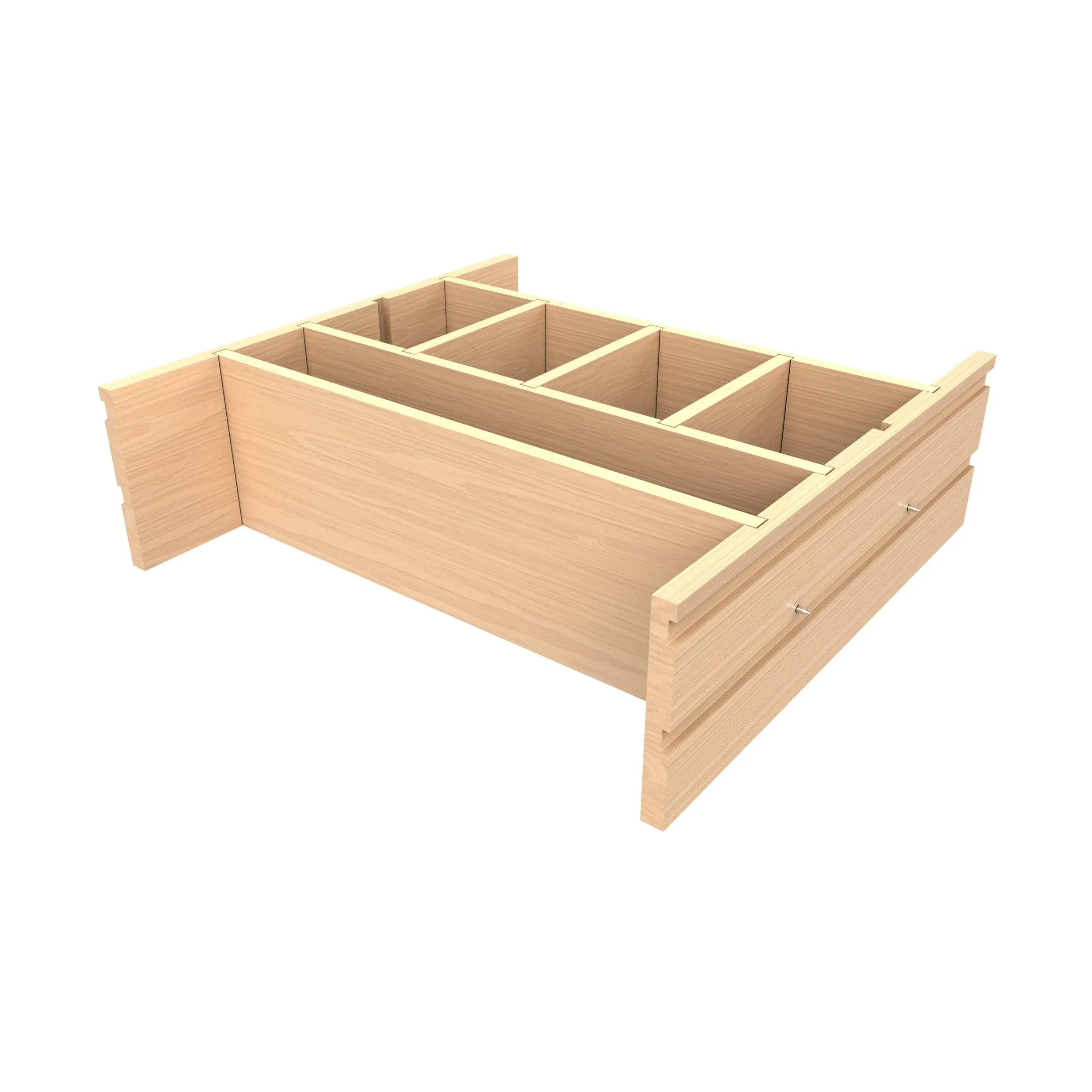 Rev-A-Shelf - Deep Drawer Divider System - 4WDIV-24-1