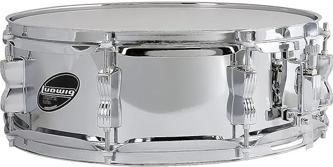 Ludwig 14 x 5 in. Steel Snare Drum.