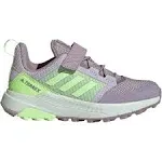 Adidas Terrex Trailmaker Hiking Shoes - Kids - Wonder Steel / Grey Three / Impact Orange - 1