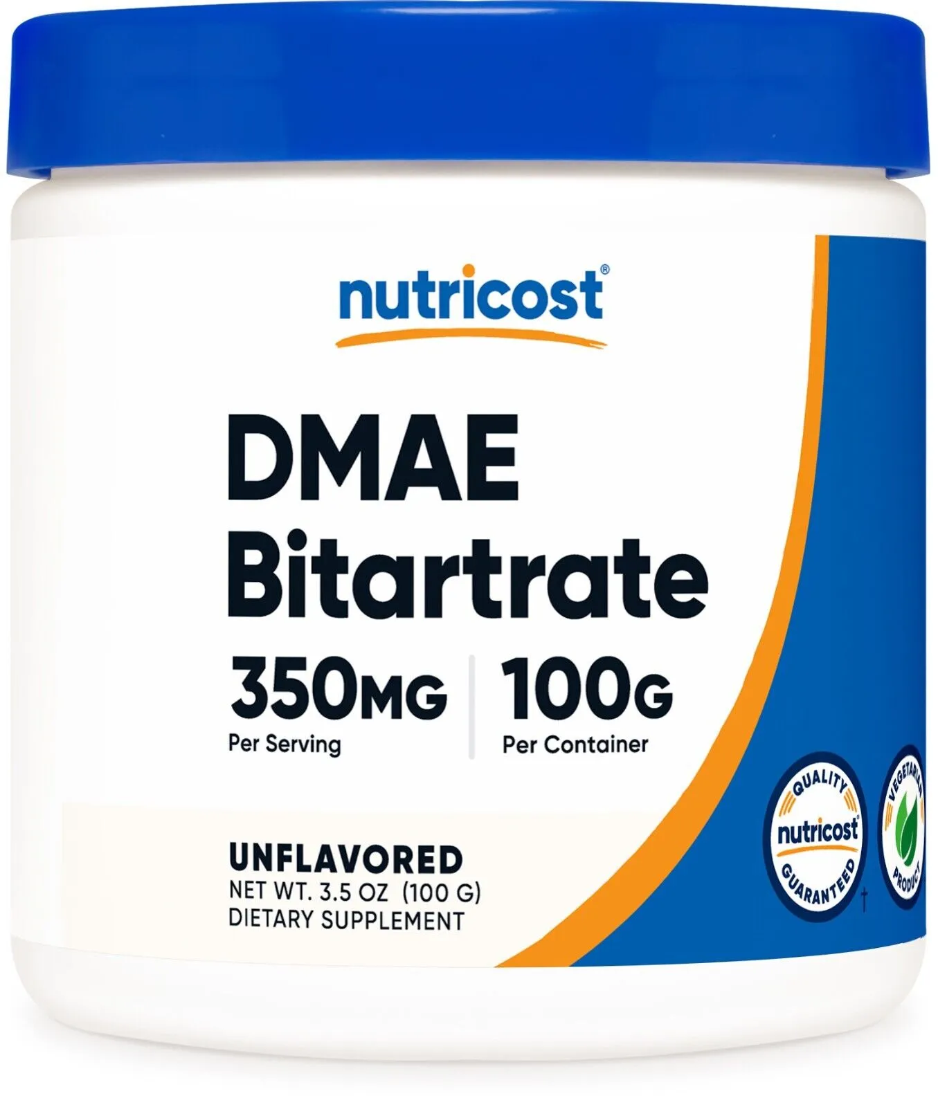 Nutricost Pure DMAE-Bitartrat<wbr/>e Powder 100 Grams