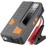 BooKoo Portable Power Bank 66Wh with 110V AC Outlet, Car Jump Starter, LED Light, 2 USB