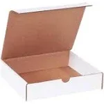 BOX USA Small Shipping Boxes 9"L x 8"W x 2"H, 50-Pack | Cardboard Box Crush-Proof Carton for Mailing, Storing, Package, Gifts, Crafts, Business or Home, White 9x8x2 982