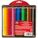 Koh-I-Noor Polycolor 24 Color Artists' Colored Pencil Tin Set