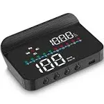 wiiyii M19 Heads Up Display for Cars, GPS Digital Speedometer with Speed MPH,...