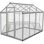 vidaXL Outdoor Aviary Aluminum 70&#034;x95.3&#034;x75.6<wbr/>&#034;