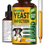 Natural Yeast Infection Treatment for Dogs • Itch Relief • Dog Allergy Relief • Inflammation Relief • Dog Ear Infection • Yeast Infection Treatment for Dogs • Dog Ear Infection Treatment • 2 Oz