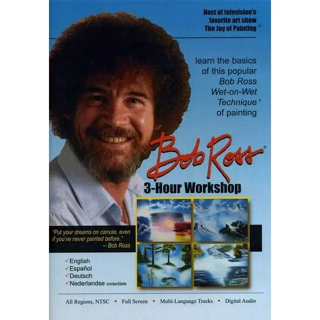 Bob Ross 3 Hour Workshop DVD