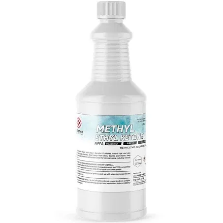 Methyl Ethyl Ketone (MEK) - 1 Quart Bottle (32 fl oz.)