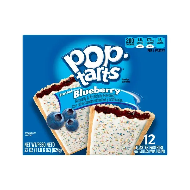 Pop Tarts Toaster Pastries Blueberry