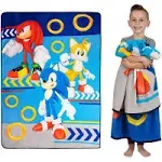 Franco Kids Bedding Super Soft Plush Micro Raschel Blanket, 62 in x 90 in, Sonic