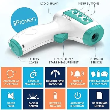 iProven NCT-978 Non-Contact Forehead Thermometer