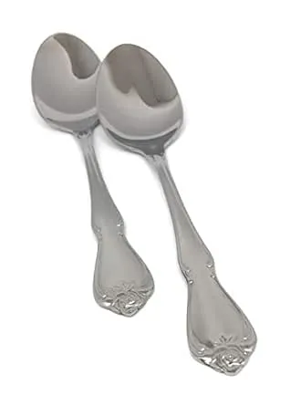 Oneida - 2552STSF - 6 in Stainless Steel Arbor Rose Teaspoon