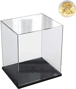 Thickened Clear Acrylic Display Case for Lego 10295 10265 42155 42176 Collect...