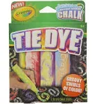 Crayola Tie Dye Washable Sidewalk Chalk - 4 Per Pkg