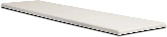 S.R. Smith 66-209-598S2 Frontier III Replacement Diving Board, 8-Feet, Radiant White