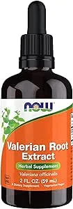 NOW Foods Supplements, Valerian Root Extract Liquid (Valeriana officinalis), Herbal Supplement, 2-Ounce