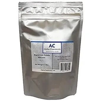 Black Iron Oxide - Fe3O4 - Natural - 5 Pounds