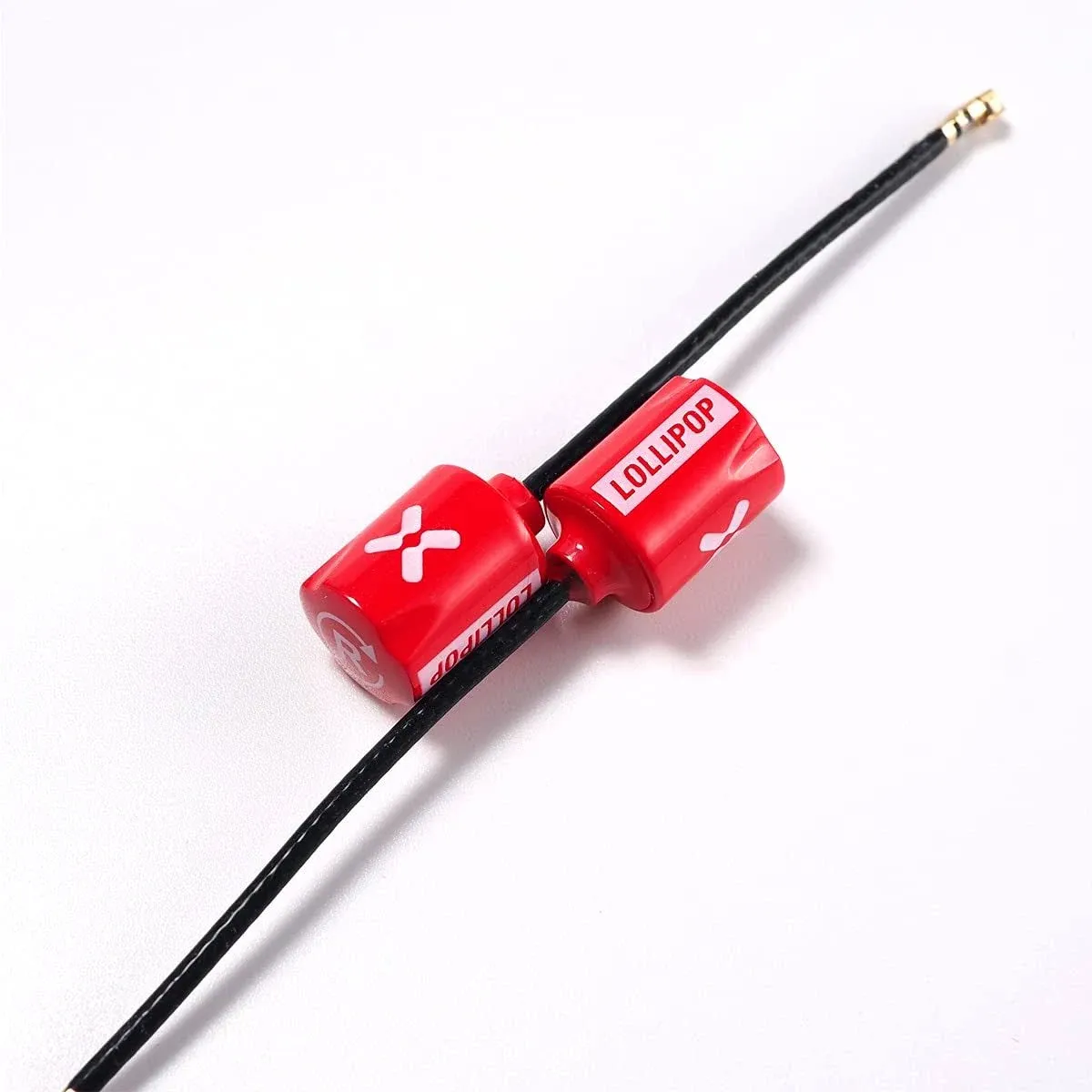 Lollipop FPV U.FL Antenna 5.8G 2.3dBi Super Mini Rhcp Antenna Ufl for RC Drone FPV Quadcopeter Multicopter TX/RX 65mm u2026