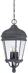 Minka Lavery Harrison 4 Light Chain Hung, Black - 8694-66