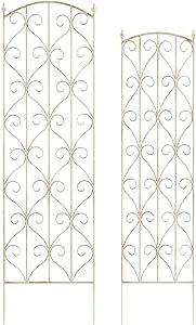 Pure Garden 2 Garden Trellises For Climbing andPotted Plants