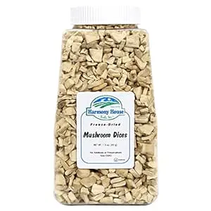 Harmony House Foods Freeze-Dried Mushroom Dices