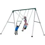 Backyard Discovery Big Brutus Heavy-Duty Metal A-Frame Swing Set