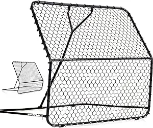 QuickPlay PRO Rebounder Adjustable Angle Multi-Sport Trainer Available in 3x3', 5x5' & 7x7' | Soccer Rebounder or Baseball & Softball Pitch Back