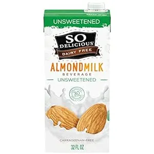 So Delicious Unsweetened Almond Milk