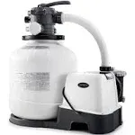 Intex 2,150 GPH 16" Krystal Clear Saltwater System and Sand Filter Pump