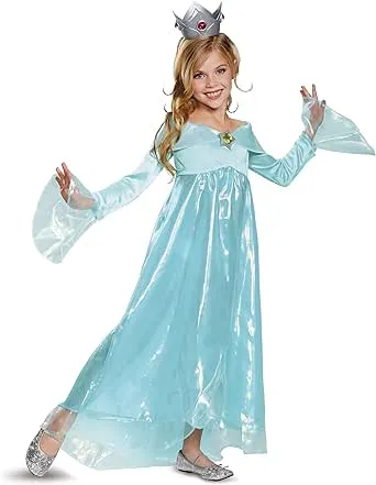 Rosalina Deluxe Costume, Blue, Large (10-12)