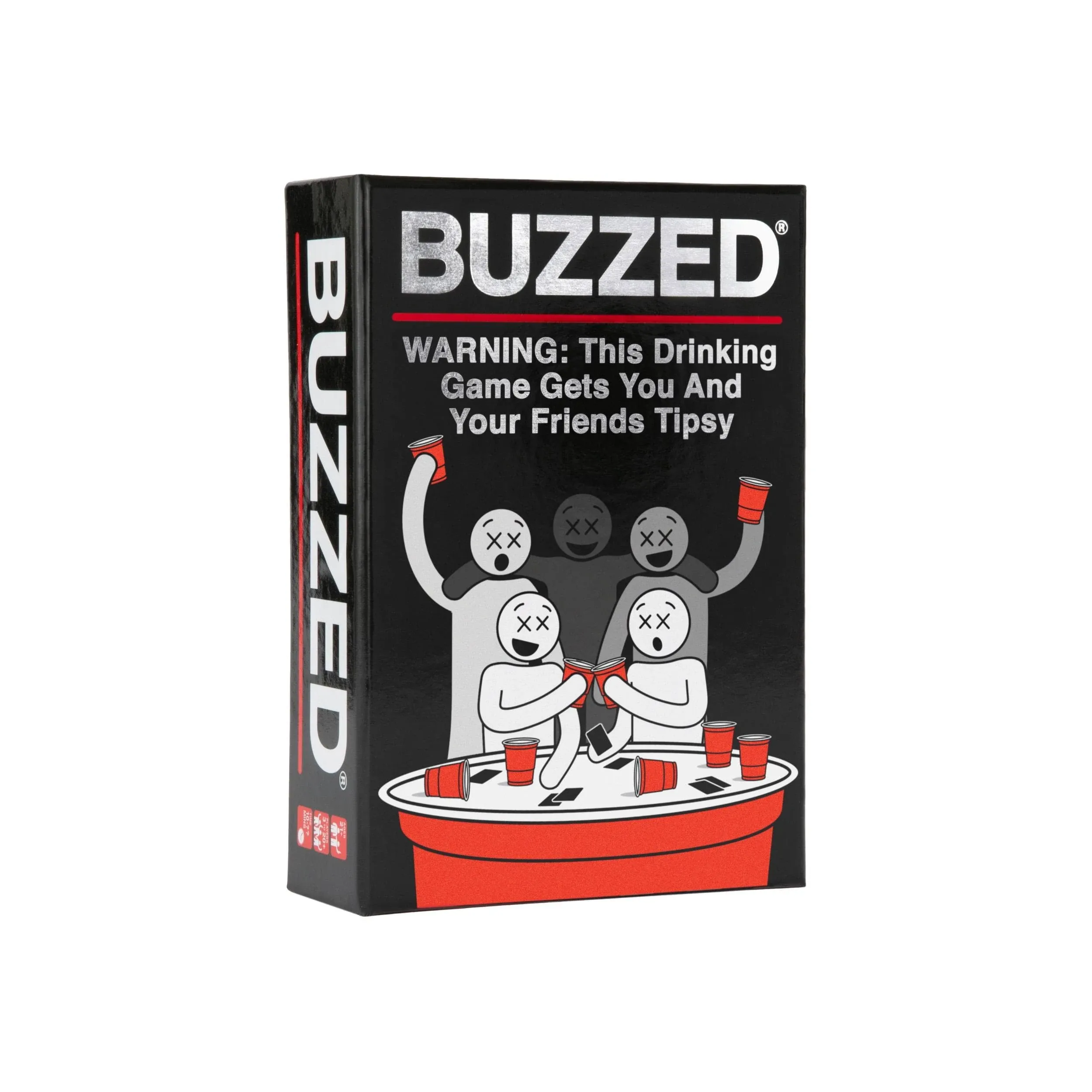 Buzzed Card Game The Drinking Game That Gets You and Your Friends hydrated