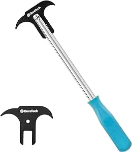 DURATECH Seal Puller with Extra Blade, Heat Treated Steel, Dual Hook Tips for Oil and Grease Seals Removal