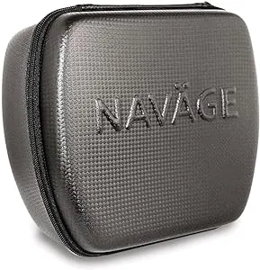 Navage Black Travel Case - Safety Case For Navage Nasal Irrigation System - Anti-Scratch Protector - Travel Storage Case & Nose Cleaner Organizer for Navage Nose Cleaner and 12 SaltPods (Black)