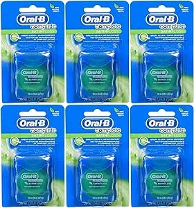 Oral-B 54 Yards Floss Satin Mint (6 Pieces)