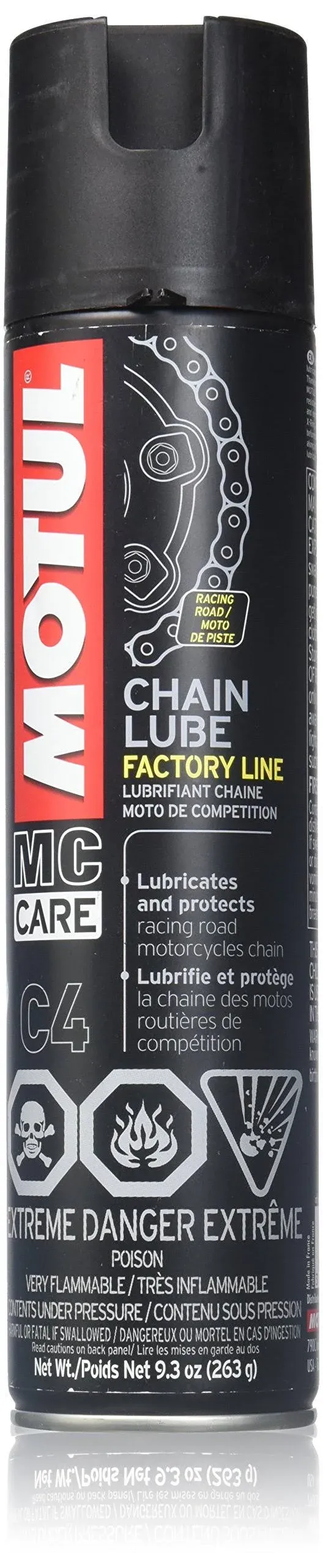 Motul 103246 C4 Chain Lube fl Case 12x9.3oz.