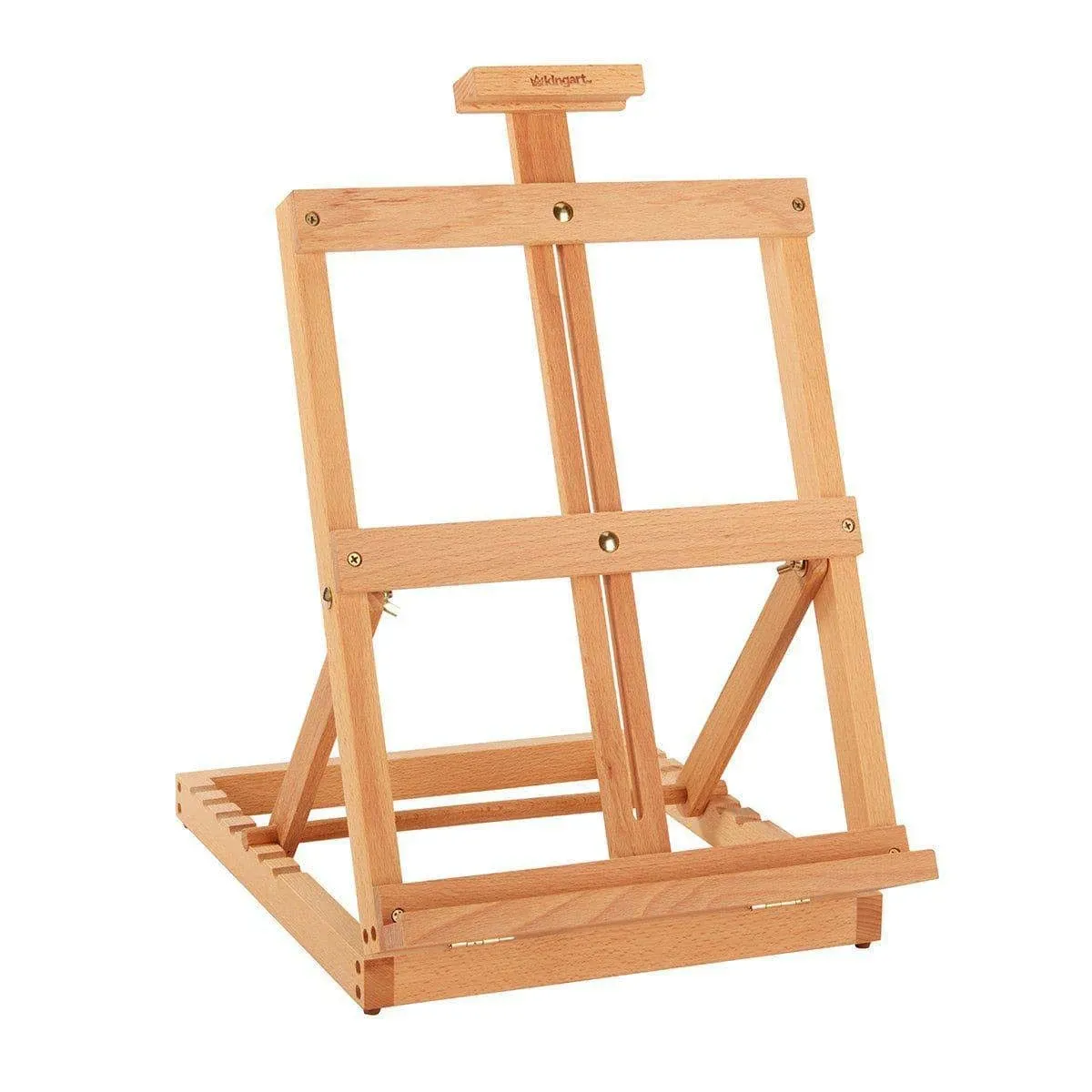 Kingart Heavy Duty Wooden H-Frame Studio Easel