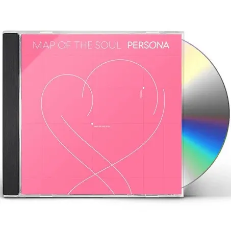 Bighit BTS Bangtan Boys - Map of The Soul : Persona [Random Ver.] CD+76p PhotoBook+20p Mini Book+1Photocard+1Postcard+1Photo Film+Folded Poster+Doubl