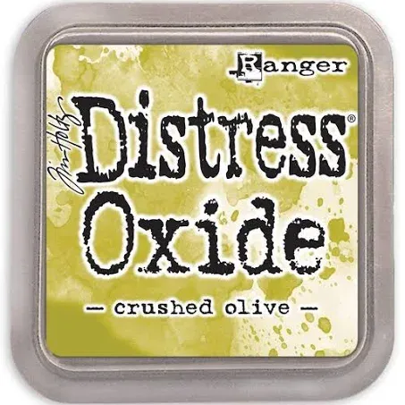 Tim Holtz Distress Oxide Pad  - crushed olive