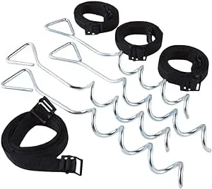 Jumpking Trampoline Wind Stake Anchor Kit Pack 4